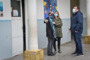 Continúa con la reparación y mantenimiento de escuelas provinciales y municipales