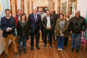 Julián Domínguez se reunió con los candidatos locales del Frente de Todos