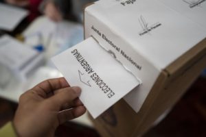 Primeros datos: Senadores provinciales de la 5ª Sección, se impone Rabinovich