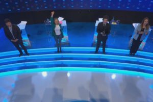 Vidal, Santoro, Milei y Bregman se cruzaron en un debate caliente repleto de chicanas y acusaciones