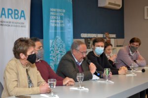 Tandil avanza en su parque industrial junto al ministro Augusto Costa