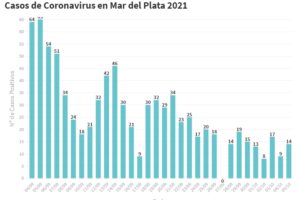 Se sumaron hoy 14 nuevos contagios en General Pueyrredon