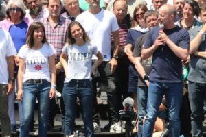 Raverta e Insaurralde protagonizaron un acto en la ciudad para recordar a Néstor Kirchner