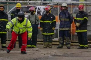Realizan en Acantilados un simulacro para el entrenamiento del manejo de situaciones críticas