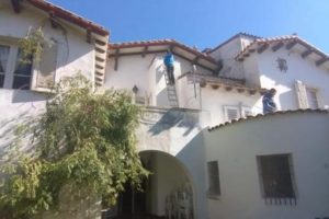 Siguen las obras de mantenimiento en la Villa Mitre