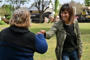 Virginia Sívori se reunió con vecinos de Florencio Sánchez