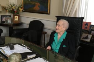 Cumplió 100 años y recibió un saludo de Facundo Manes en Tandil