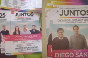 Juntos denunció destrucción de boletas y alteraciones en varias localidades de la provincia
