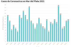 Se sumaron 15 nuevos pacientes en tratamiento por Covid