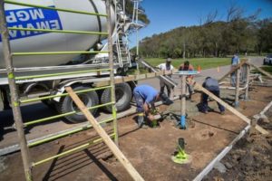Trabajan en la mejora y el reacondicionamiento del Parque Camet