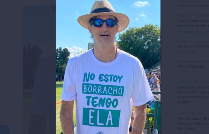 Esteban Bullrich posteó una significativa foto sobre la ELA y su actitud frente a la enfermedad