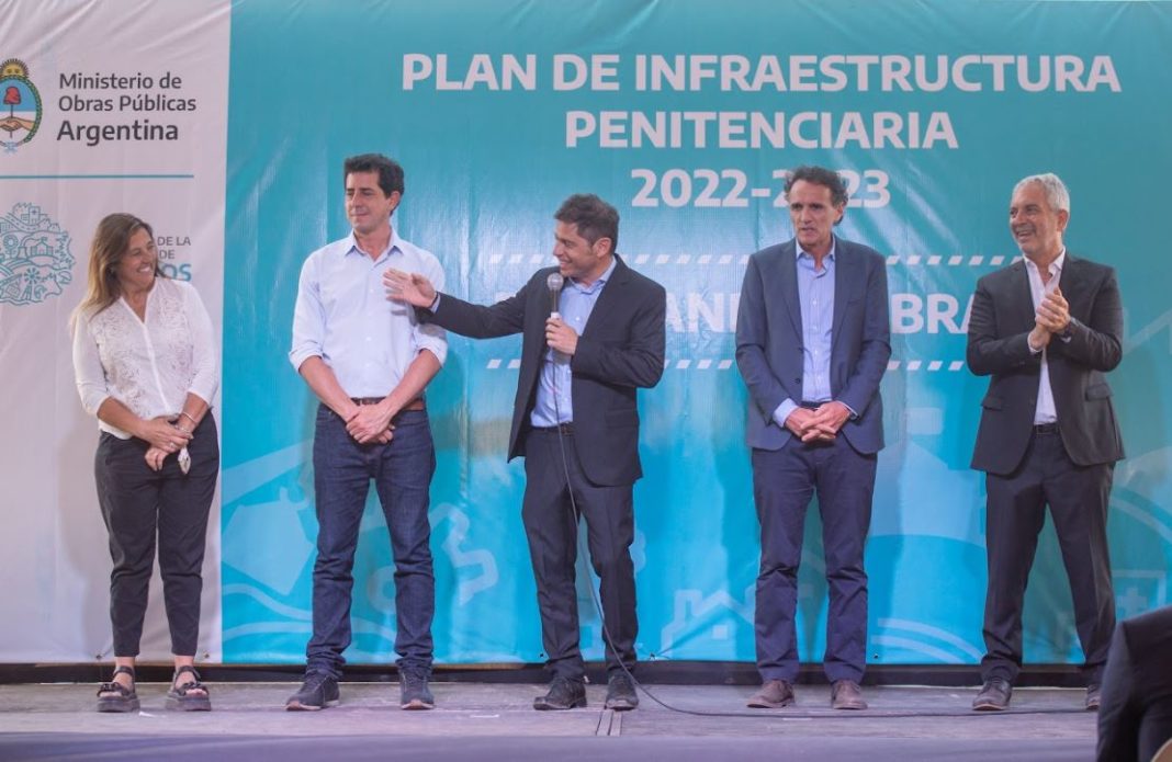 Kicillof anunció la puesta en marcha de 20 obras del Plan de Infraestructura Penitenciaria