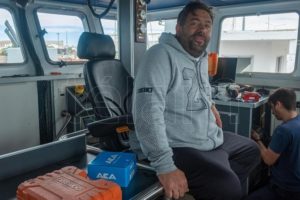 Estuvo 40 días en coma por Covid y hoy es el capitán del pesquero más nuevo del país