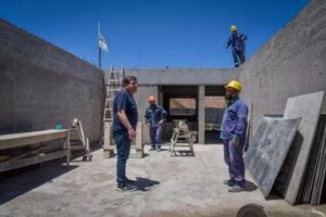 Avanza la construcción del nuevo edificio del Jardín de Infantes Municipal Nº 9