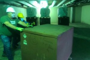 Exportarán cinco toneladas de residuos peligrosos que estaban almacenados en el Minella
