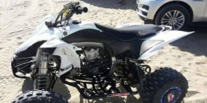 Tres camionetas atropellaron una moto en Pinamar y el conductor voló por el aire: “Desquiciados”