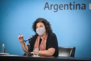 Para Vizzotti no se podrá “dar vuelta de página” a la pandemia hasta que “todos los países accedan a la vacuna”