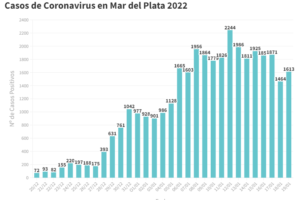 Se anunciaron 1613 nuevos contarios y son 13.273 los casos activos