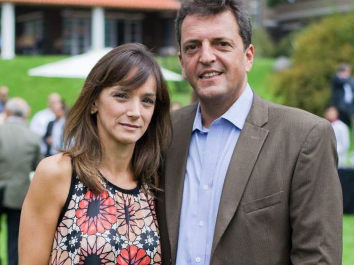 Sergio Massa está aislado luego de que su esposa diera positivo de Covid-19