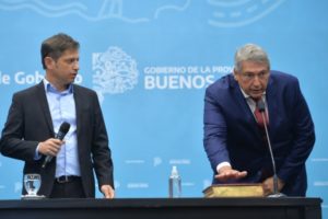 Un hombre de Massa asumió como ministro de Transporte de la Provincia
