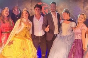 Rodrigo Tapari y Mariano Martínez grabaron un video “secreto” en el Teatro Victoria