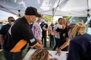 Refuerzan un operativo para mitigar la falta de agua en la zona sur