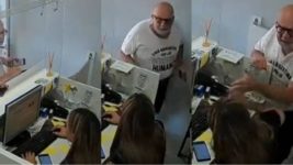 “Pelotuda, ¿de qué te reís?”, un dirigente de derechos humanos insultó y golpeó a una empleada