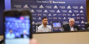 Óscar Romero fue presentado en Boca: “La Copa es uno de los motivos para estar acá”