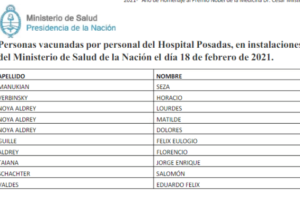 El paso a paso de cómo Aldrey Iglesias y sus tres sobrinas accedieron al vacunatorio vip