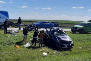 Una joven se accidentó con su camioneta en la Ruta 226