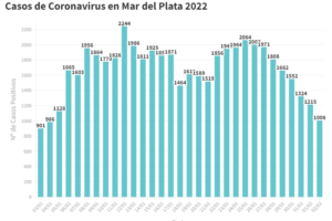 Reportaron hoy 1006 nuevos contagios y hay 9906 casos activos