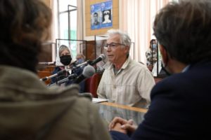 Con recuerdos de sus años de militante, el Concejo homenajeó a Gerardo Romano