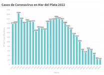 Se mantiene la caída de casos de contagios de covid: ayer 222