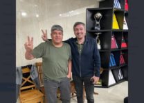 Máximo Kirchner y Pablo Moyano: reunión en el gremio de camioneros y foto para las redes sociales