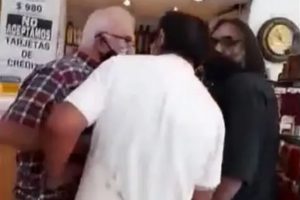 Baradel protagonizó un tenso momento en una pescadería de la ciudad