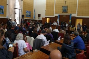 Con la ausencia de Montenegro, se realizó el acto oficial por el 46° aniversario del Golpe de Estado