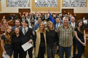 Empleados municipales protagonizaron una obra sobre la Semana Santa de 1987