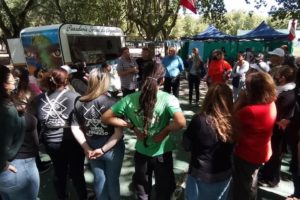 El Ministerio de Trabajo de Nación visitó la Feria del Buen Vivir
