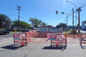 OSSE inspeccionó el interior de una cañería de agua en zona norte