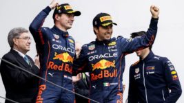 Verstappen y «Checo» Pérez hicieron doblete para Red Bull en Imola