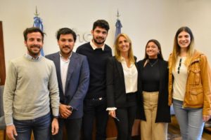 Sánchez Herrero acentúa contactos con jóvenes vinculados al Foro Económico Mundial