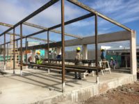 Avanza en Tandil la construcción del centro de desarrollo infantil en el Barrio Palermo