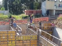 Tandil continúa con las obras de construcción de la cisterna de agua en La Movediza