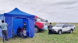 Gasoil: los transportistas de granos paran y empresarios niegan desabastecimiento