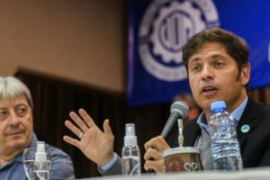Kicillof fue silbado y abucheado durante la toma de juramento a nuevos cadetes del Servicio Penitenciario Bonaerense