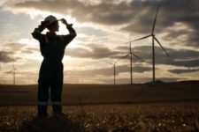 El mal tiempo obligó a suspender el acto de inauguración del Parque Eólico en Azul