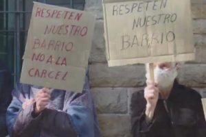 Nueva Pompeya: vecinos se movilizaron contra el Centro de Contención de Menores