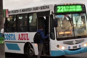 Transporte: los alumnos del sur costero siguen pagando el boleto sin descuento