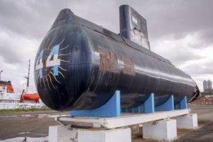 Estudiantes y graduados de la UTN local restaurarán la réplica del submarino ARA San Juan