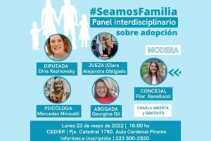 Realizarán un panel interdisciplinario sobre adopción